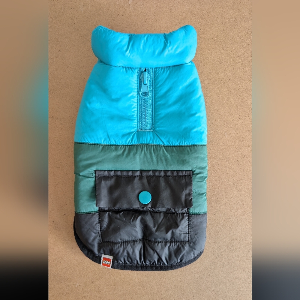 Lego | Lego Collection x Target Dog Puffer Jacket, Colour Block, Size XS